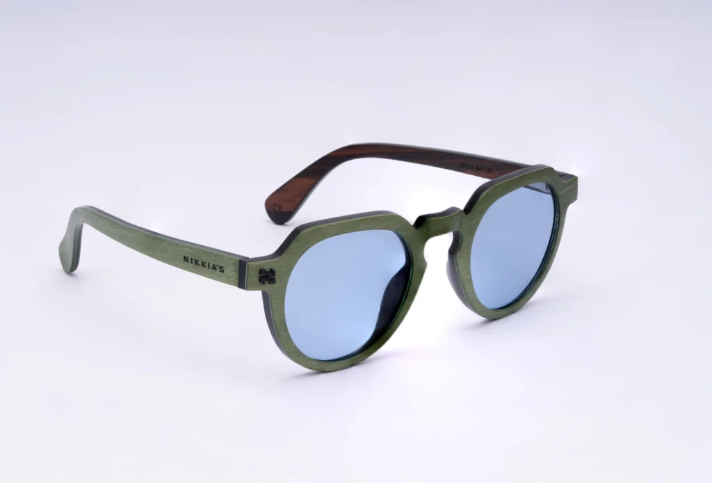 CAPRI Kiwi Ice – unisex drvene naočare za sunce sa ZEISS sočivima