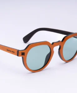 CAPRI Tangerine – unisex drvene naočare za sunce sa ZEISS sočivima