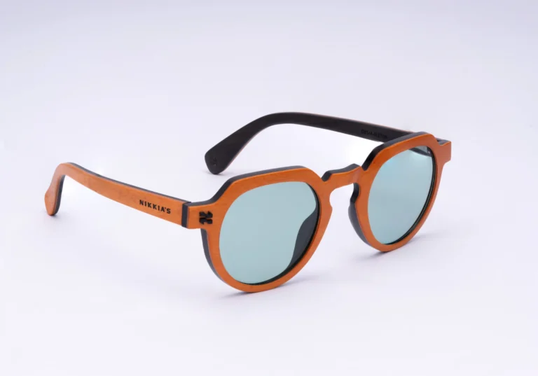CAPRI Tangerine – unisex drvene naočare za sunce sa ZEISS sočivima